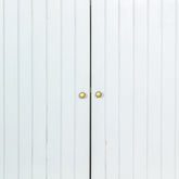 Kraft Bazaar Oval Sideboard (L) in Decu White 160x45x80Cm